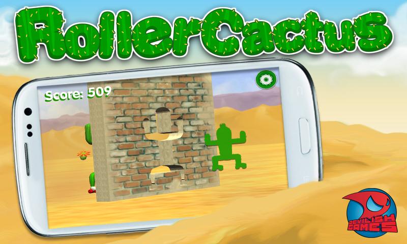 Roller Cactus 3D