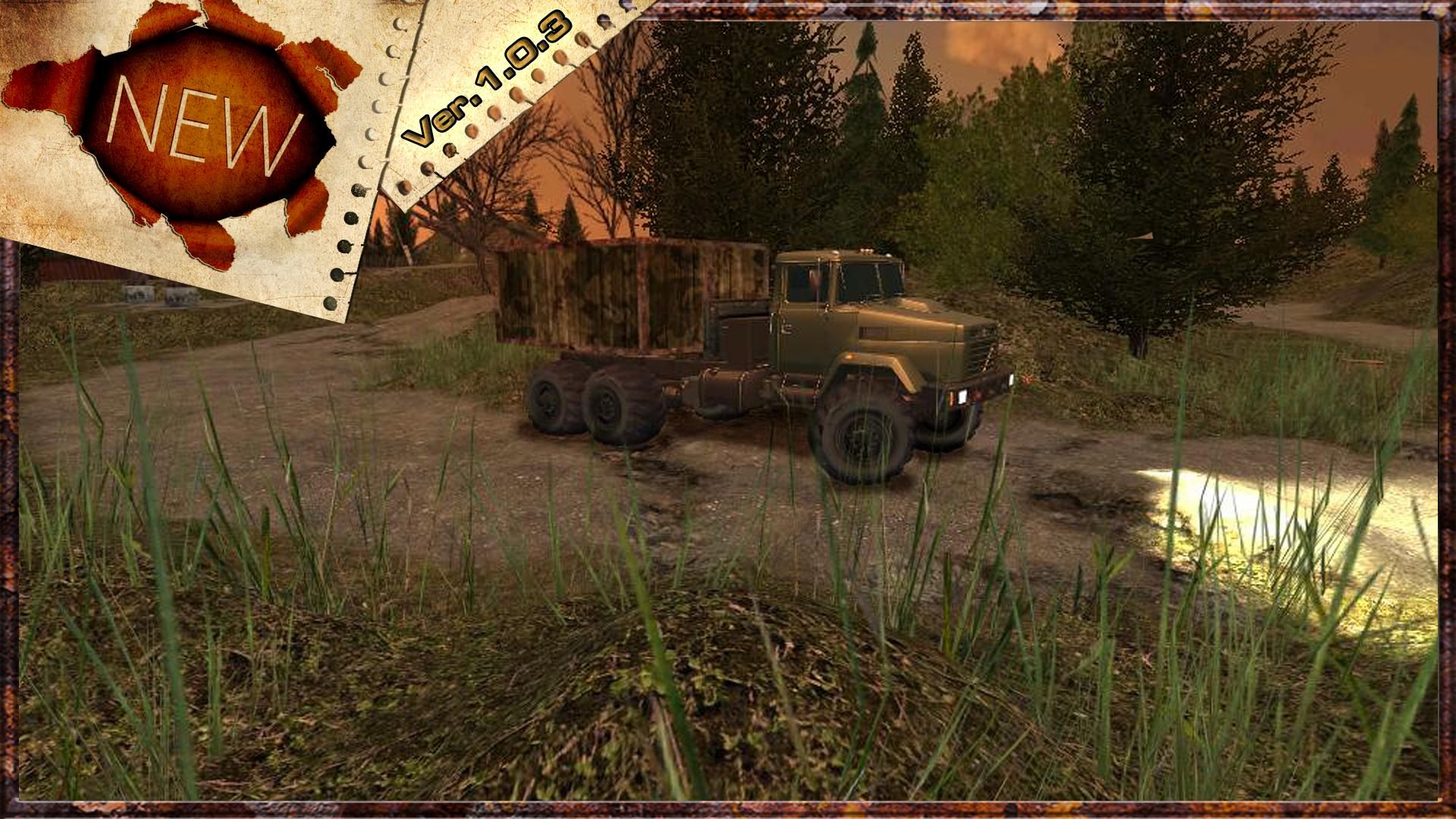 Truck driver 3D CHERNOBYL