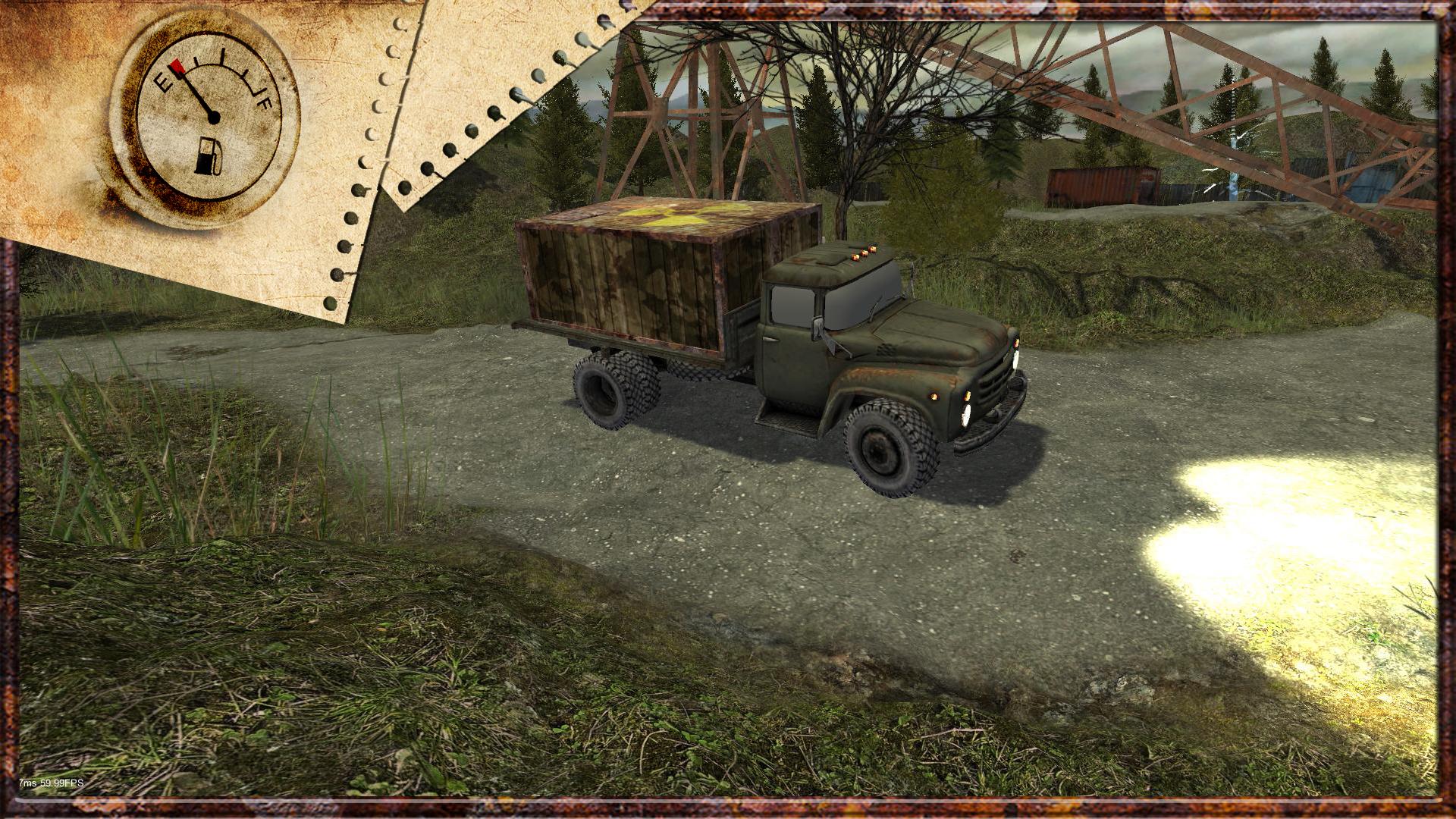 Truck driver 3D CHERNOBYL