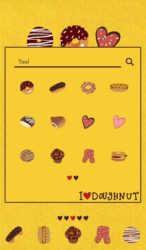 i love doughnut dodol theme