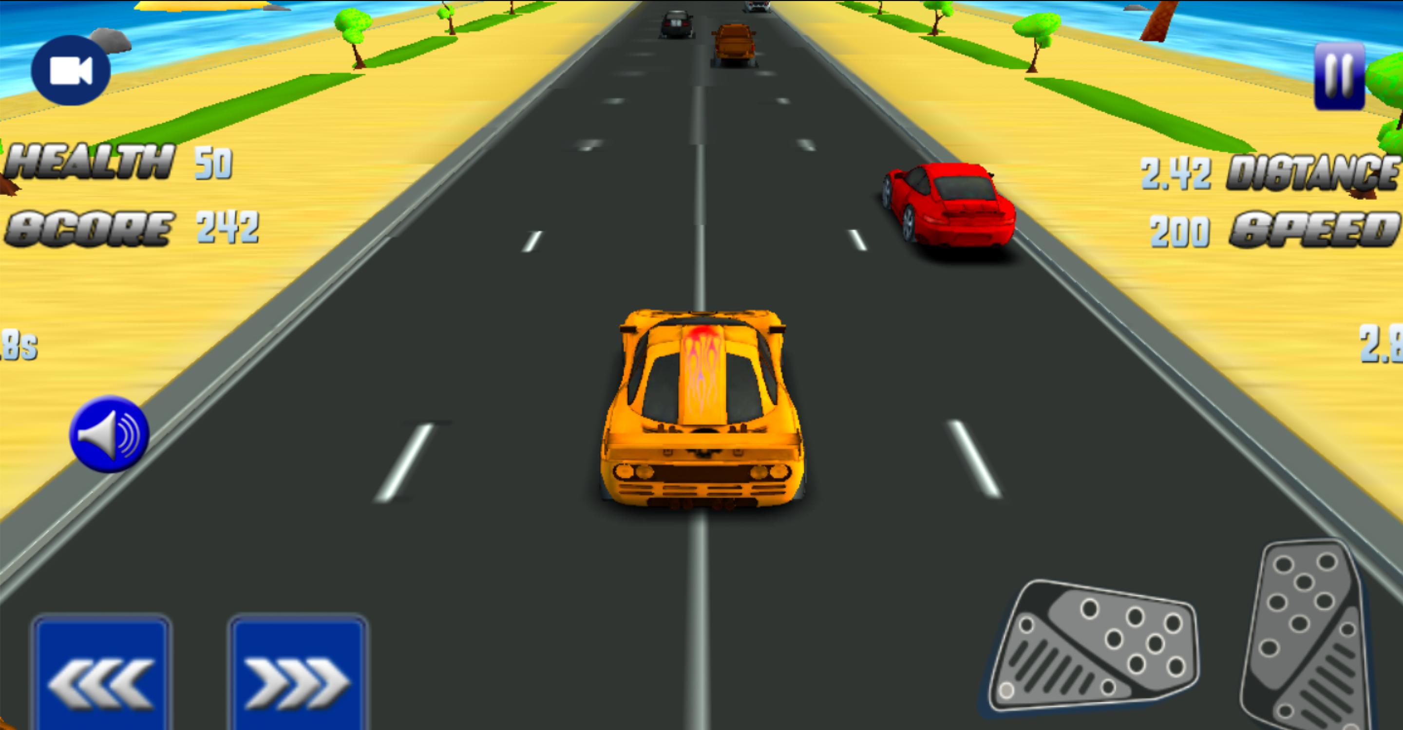 Turbo Car Traffic Racing 3D