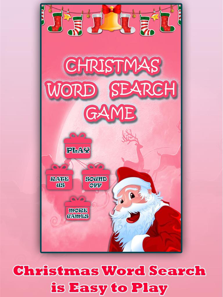 Christmas Word Search Game