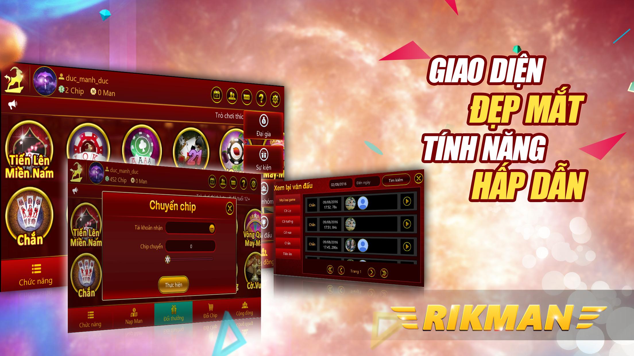 RikMan - Game Bai Doi Thuong