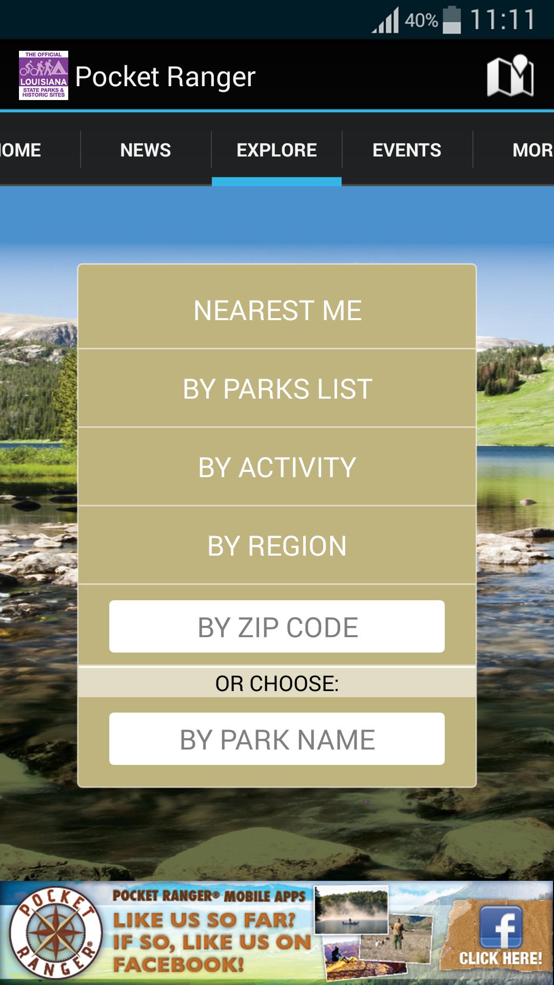 LA State Parks App