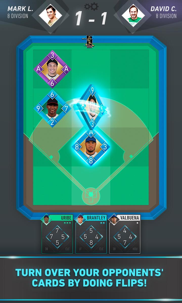 Flip Baseball: card game