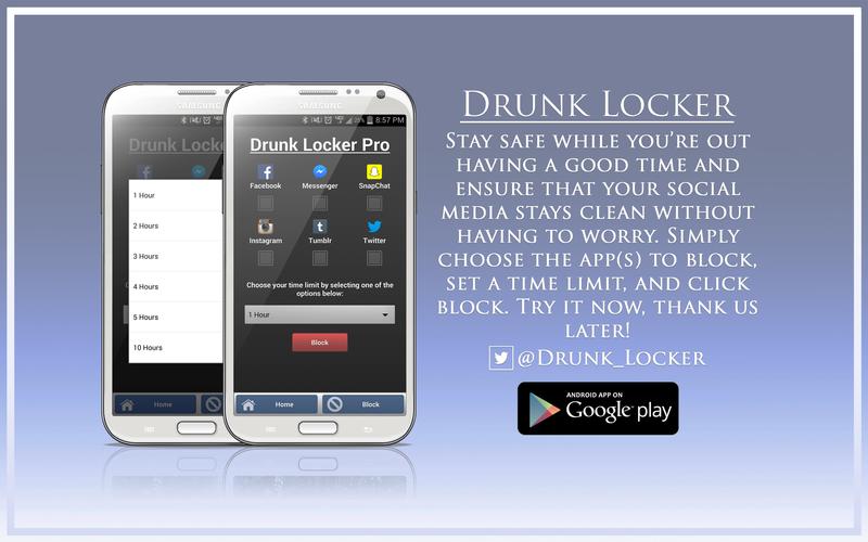 Designated Drivers & Taxi's: Drunk Locker