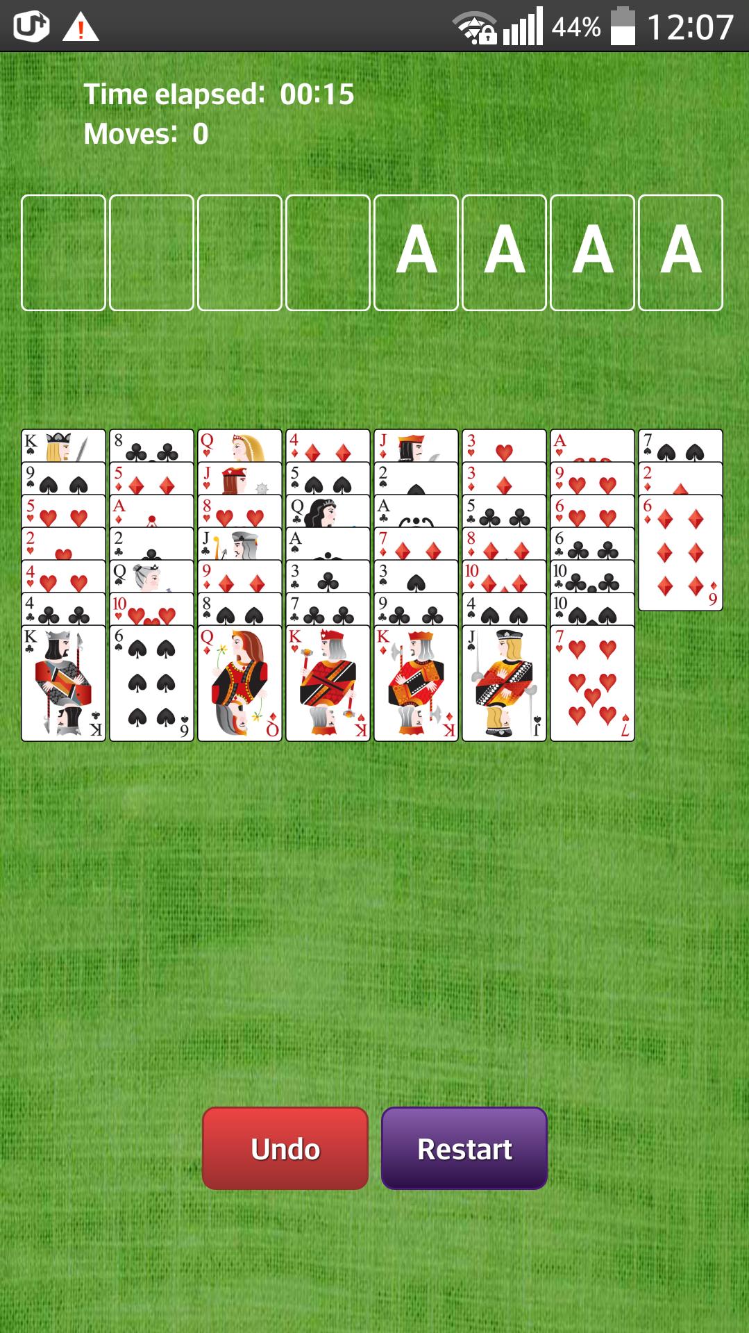 FreeCell Card Game