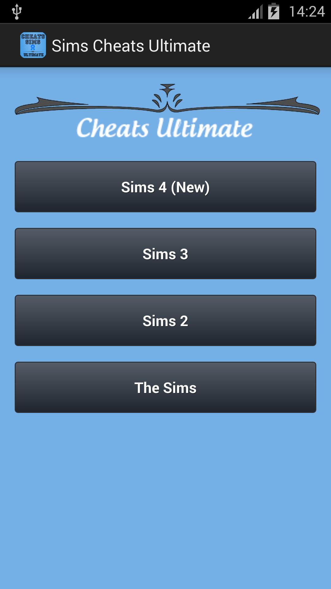 Cheats Sims Ultimate