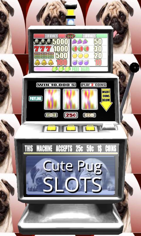 3D Cute Pug Slots - Free