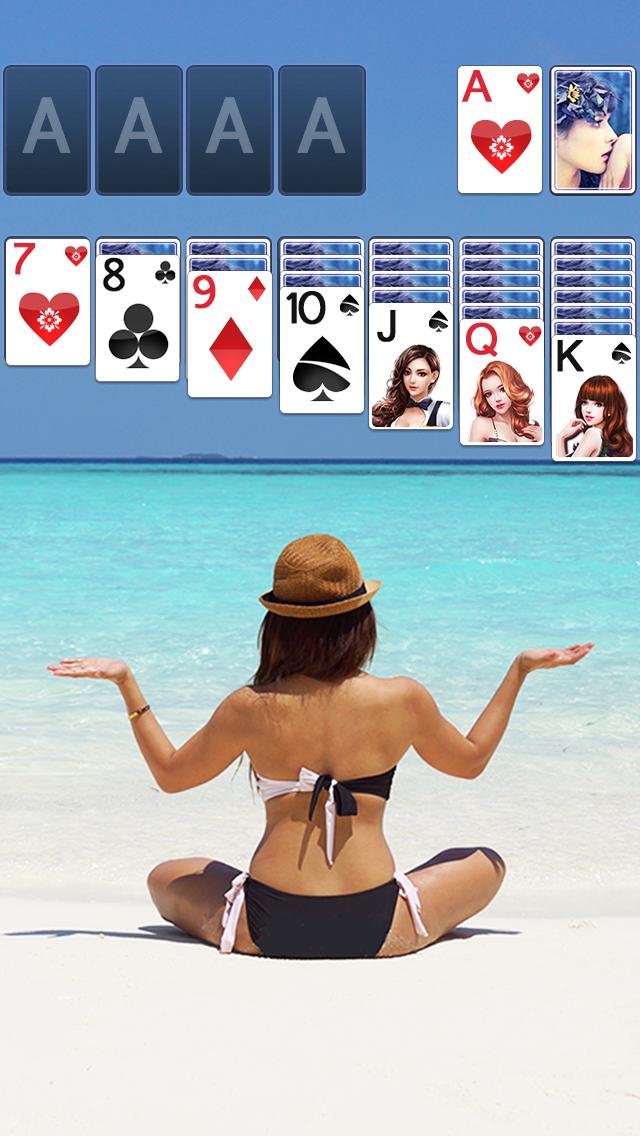 Solitaire Beach Yoga Theme