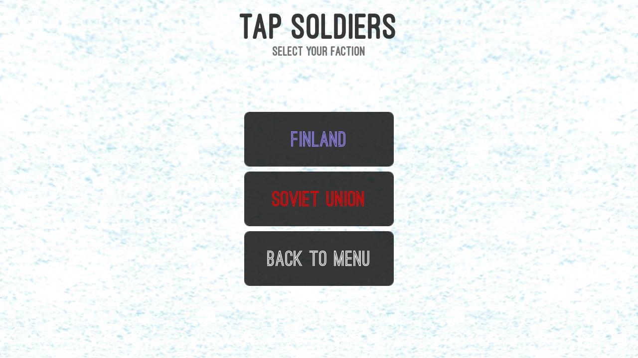 Tap Soldiers: Days of Winter