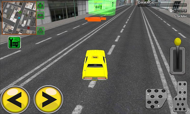 Modern taxi racing 3D