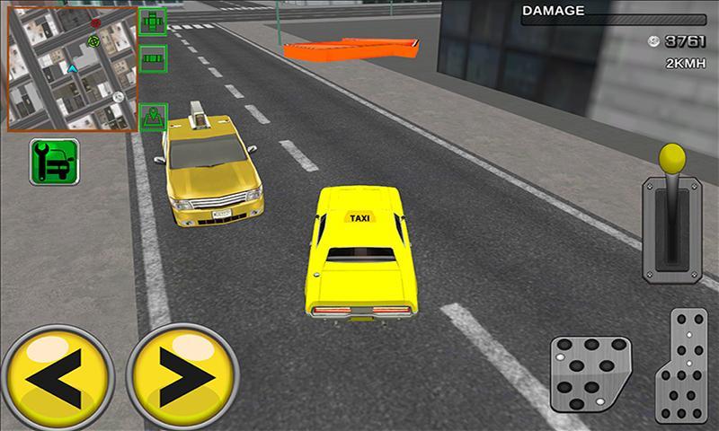 Modern taxi racing 3D