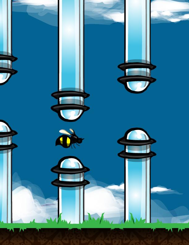 Flappy Zappy Bug