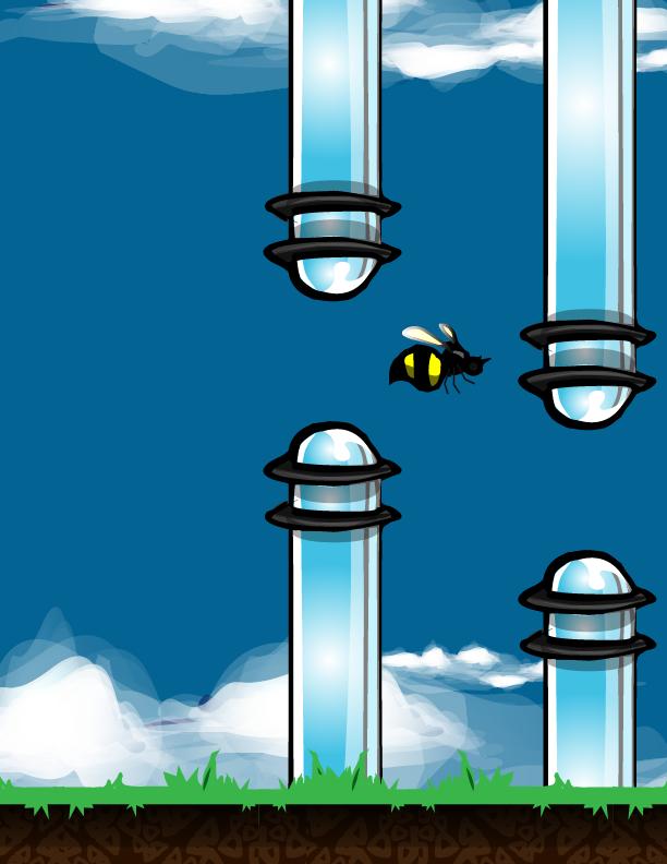 Flappy Zappy Bug