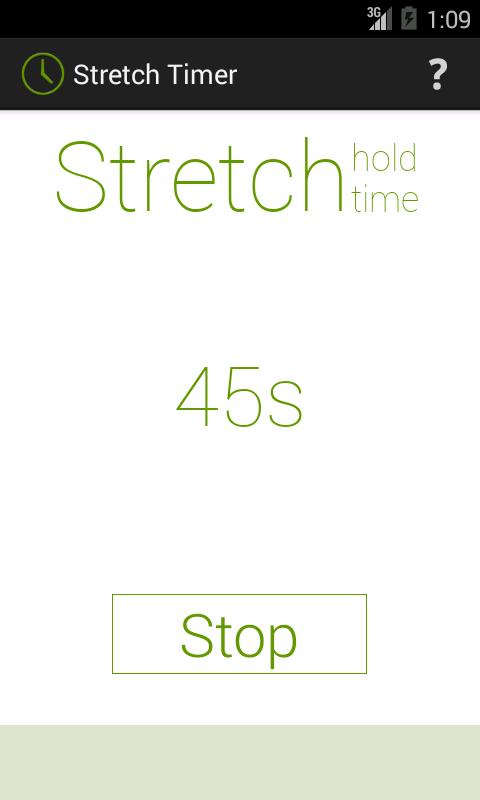 Stretch Timer