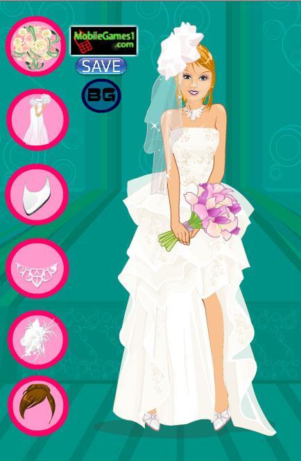 Fashion Girl Wedding Dress up