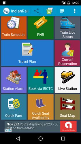 Indian Rail Train Status