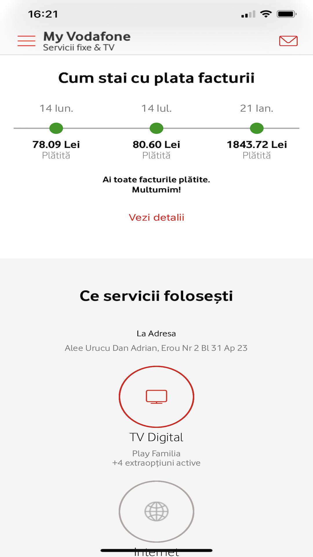 My Vodafone Fix &TV