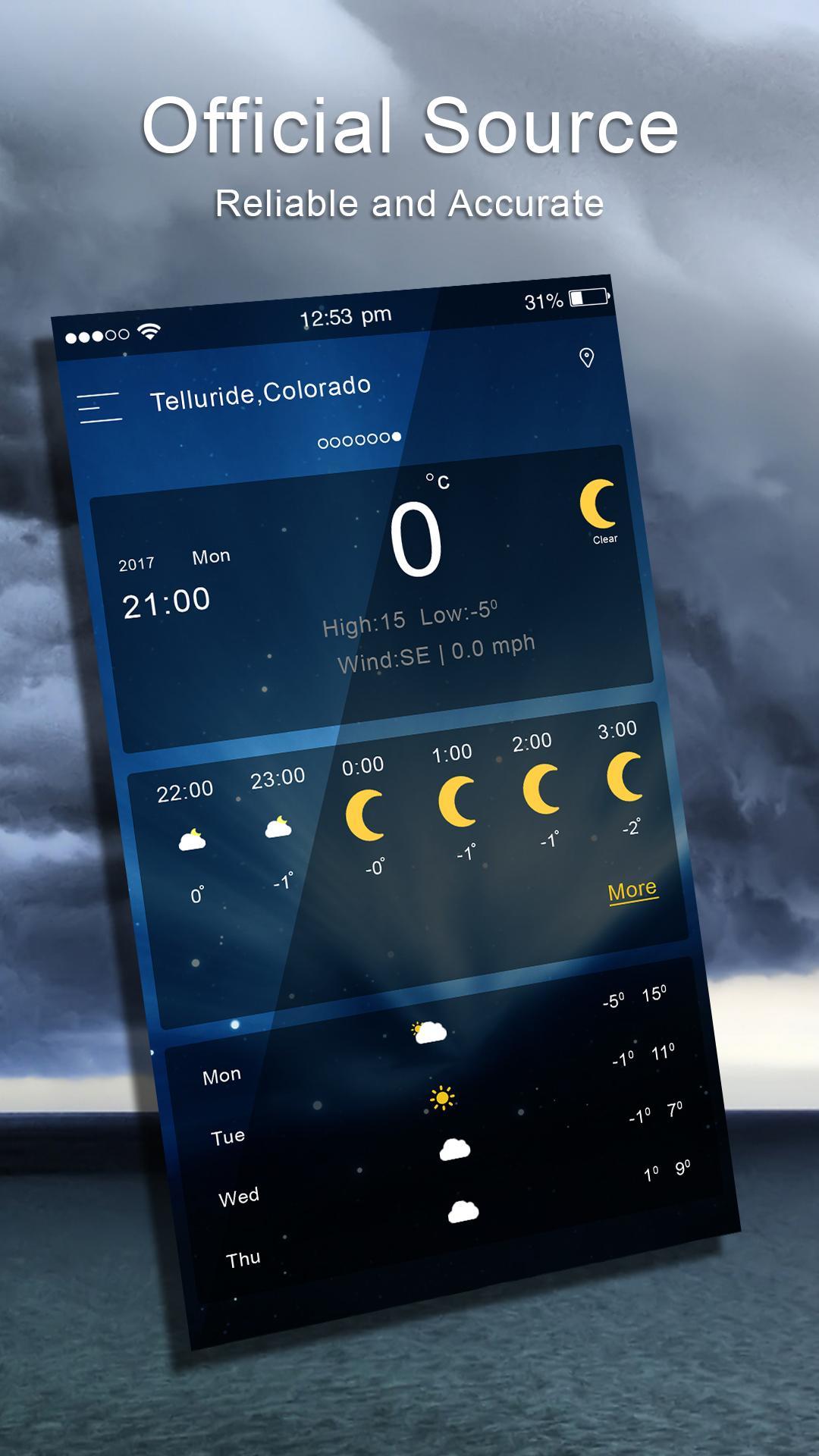 Weather unlimited & realtime weather forecast