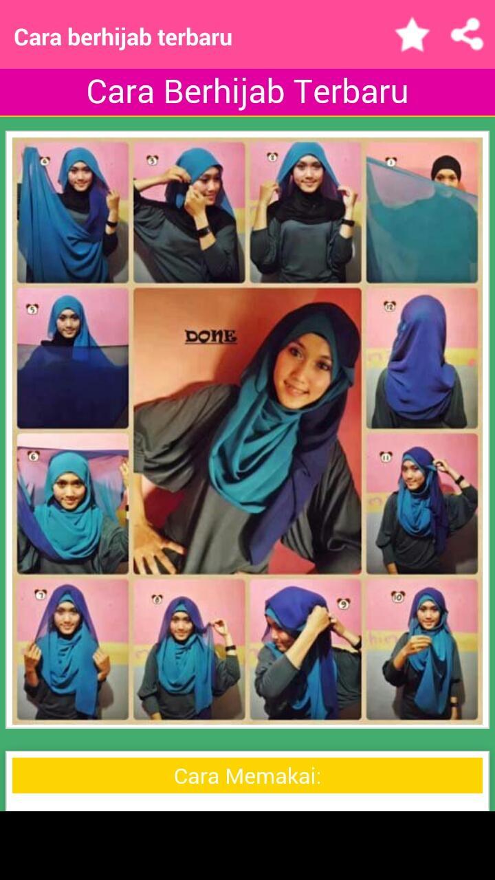 Cara Memakai Jilbab