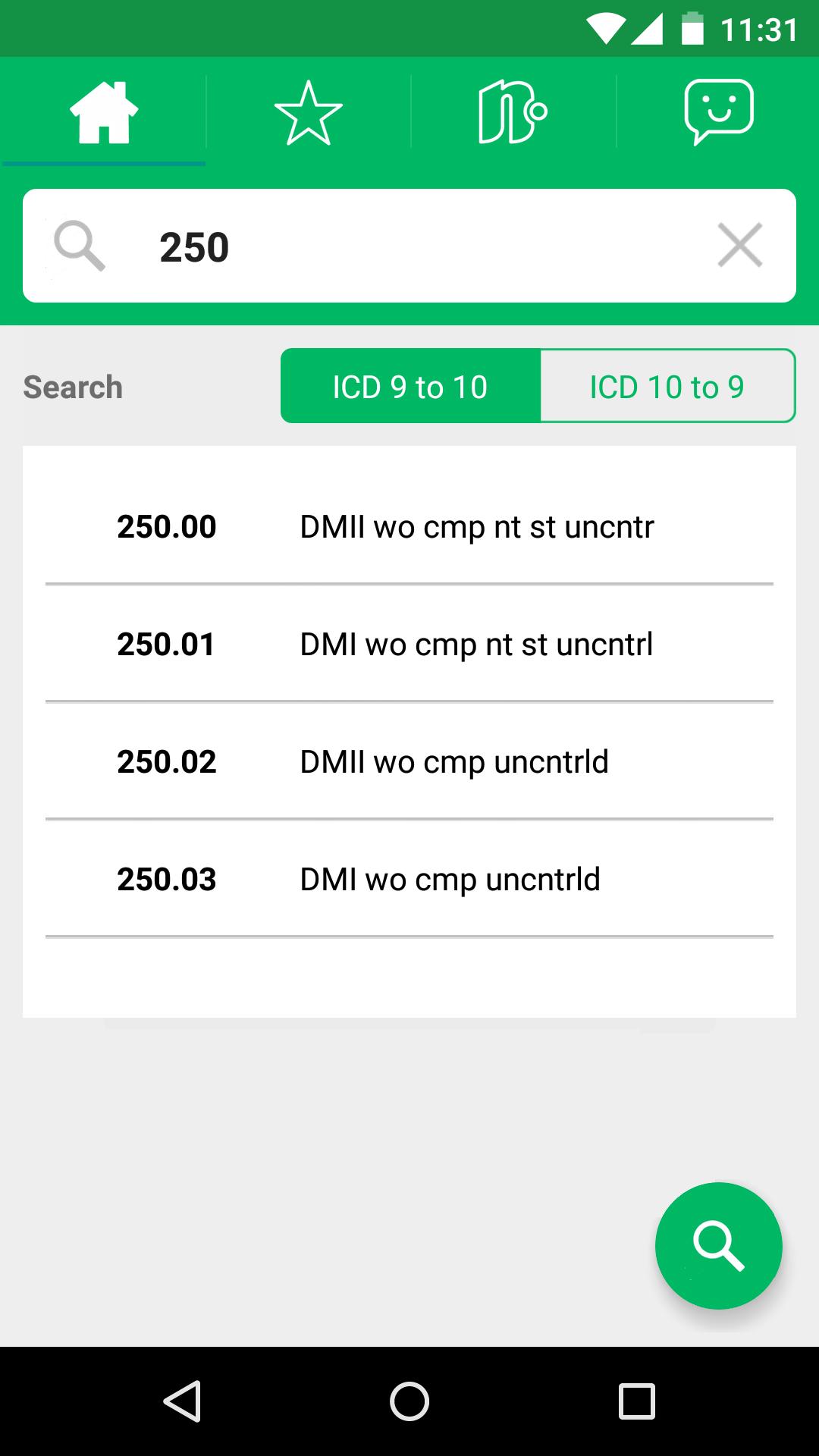Quick ICD 10