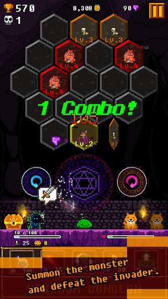 Hexagon Dungeon