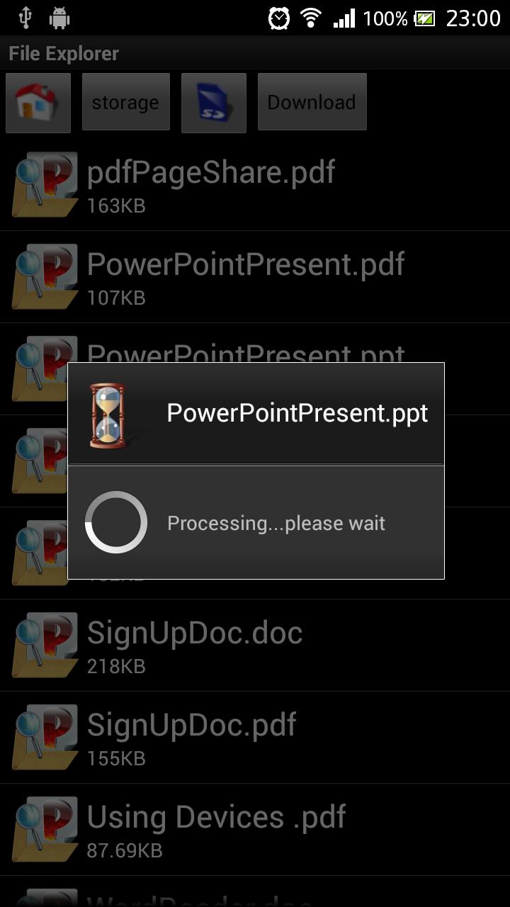 Presentation Reader