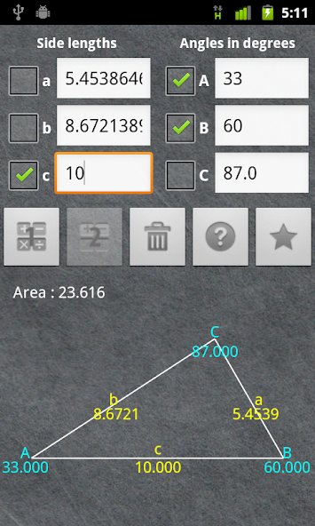 Universal Triangle Solver