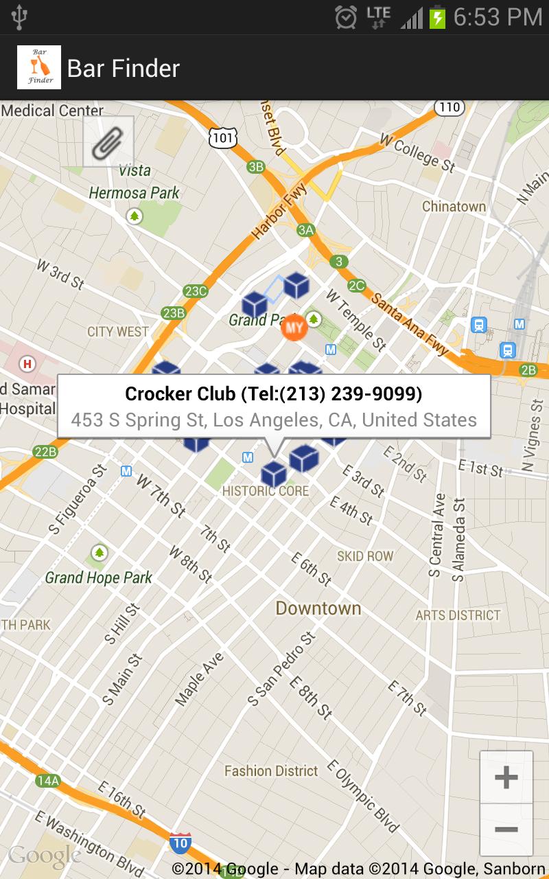 Bar Finder