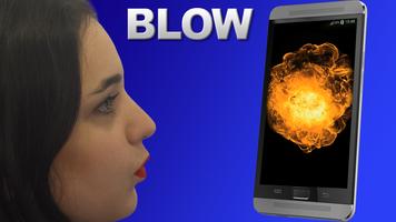 Fire screen simulator