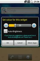 One Click Brightness Widget