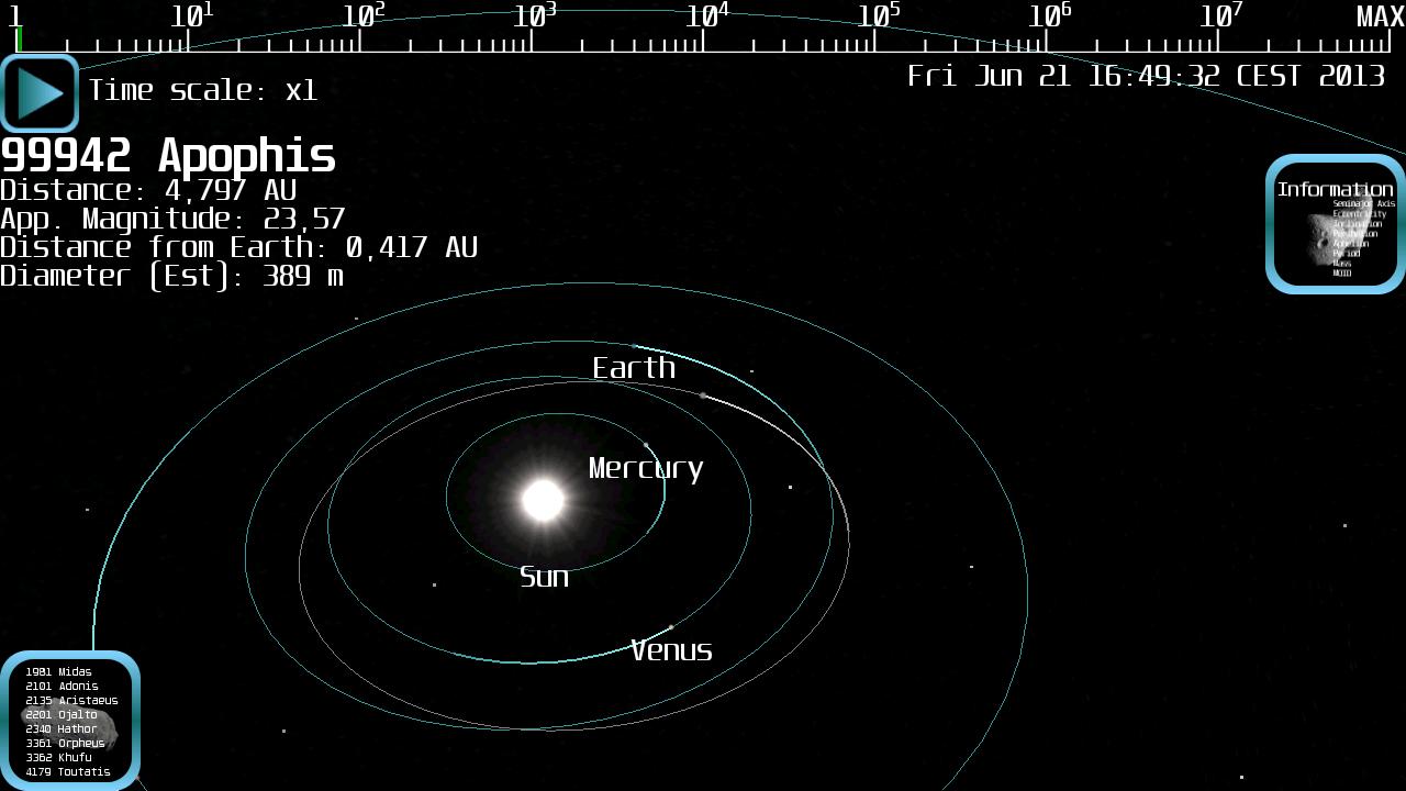 Asteroid Watch Lite