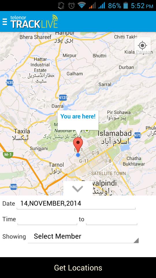 Telenor TrackLive