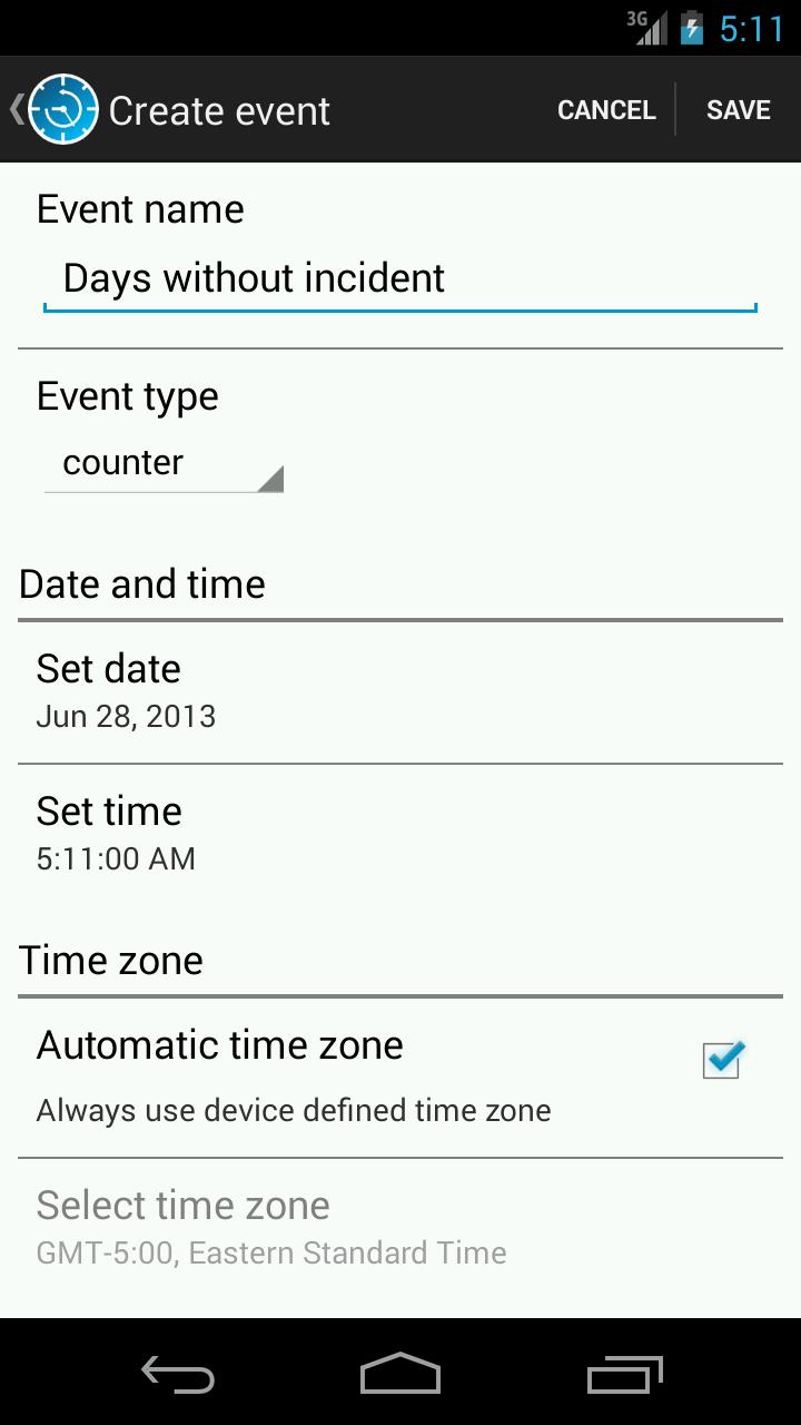 Simple Day Counter