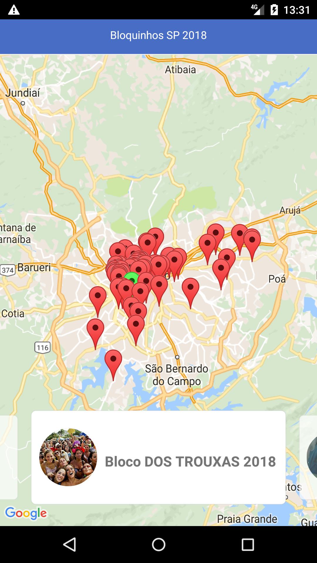 Bloquinhos SP 2018