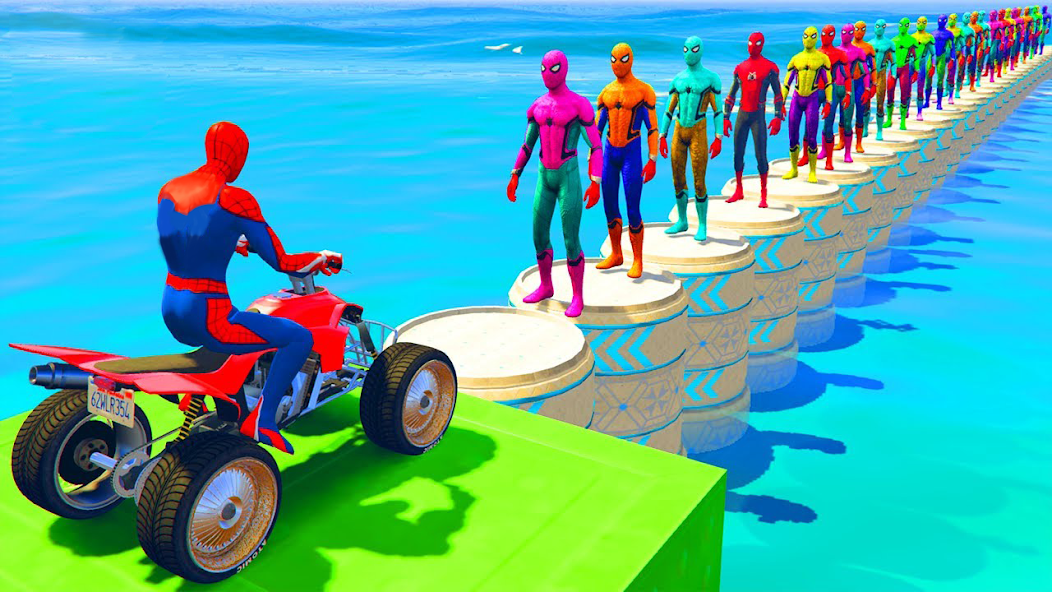 ATV Quads Bike Stunt Racing 3D