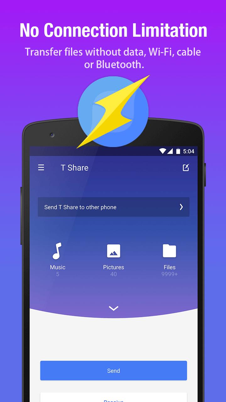 T Share-Best File Transfer App