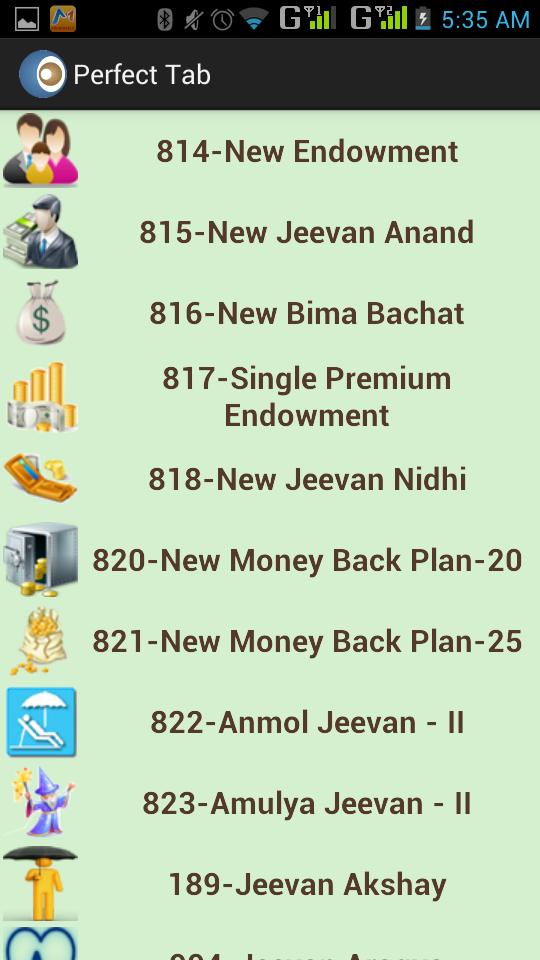 Perfect Tab Lic Agent Software