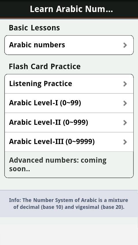 Learn Arabic Numbers, Fast!