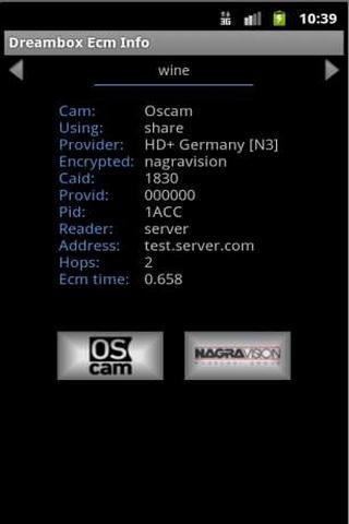 Dreambox Ecm Info