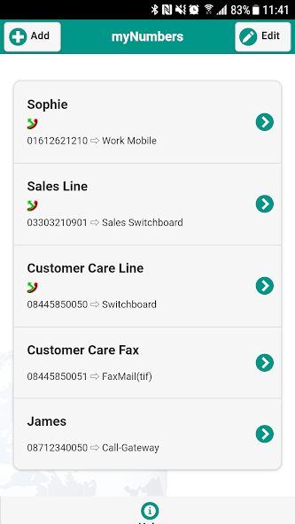 Flextel - myNumber