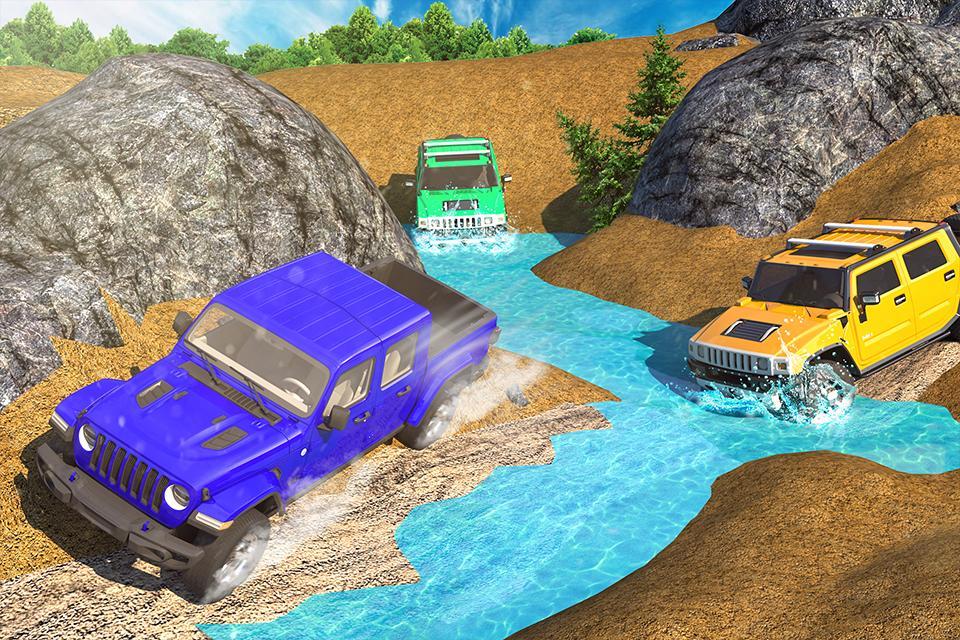 Offroad 4x4 Monster Truck:Jeep Mountain Climb 2021