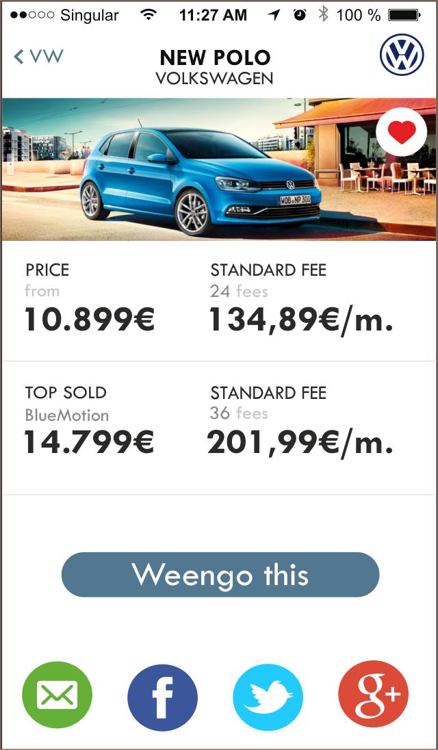 Weengo - App for your sales