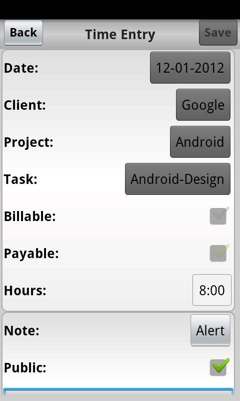 Tenrox Timesheet
