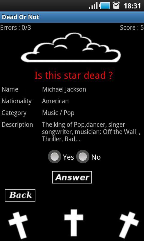 Dead or not