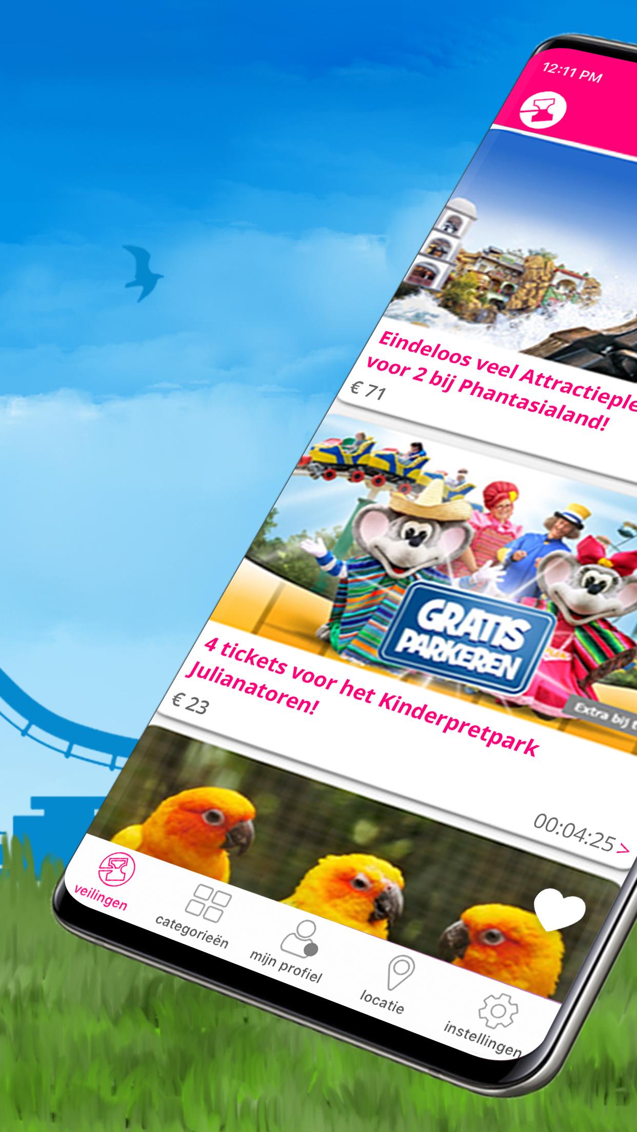 Ticketveiling | Dagje uit deal