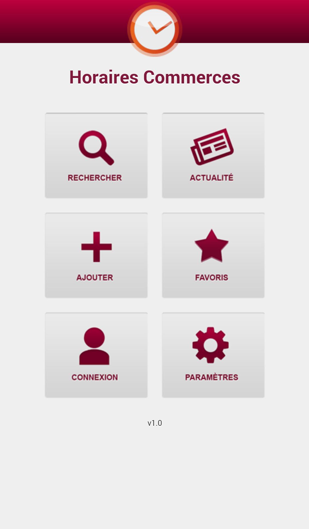 Horaires Commerces