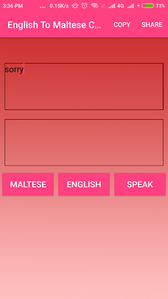 English To Maltese Converter