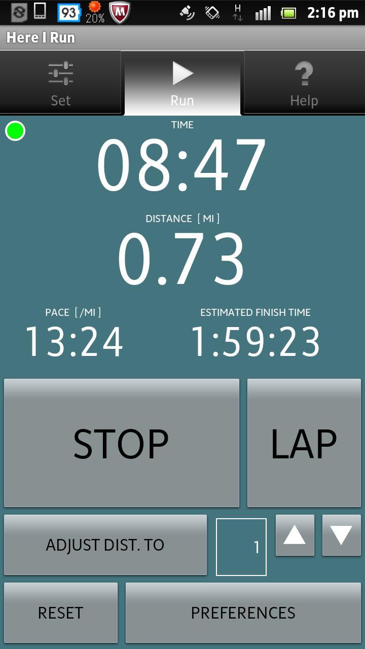 Here I Run